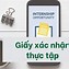 Giấy Chứng Nhận Thực Tập Sinh