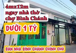 Nhà Bình Chánh Giá Dưới 1 Tỷ